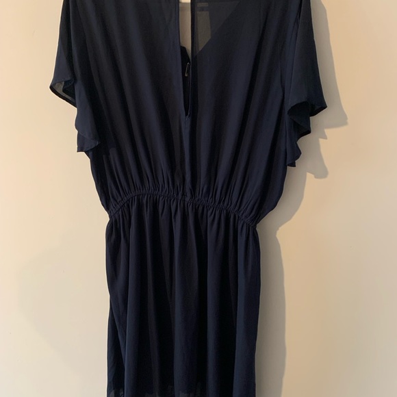 Brand New Ruffled Blue Dress - Picture 3 of 4